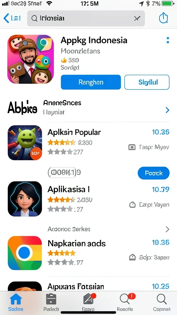 Beragam tema permainan yang dapat dipilih sesuai selera.