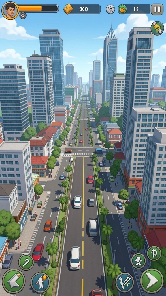 Gameplay seru dalam aksi penuh tantangan.