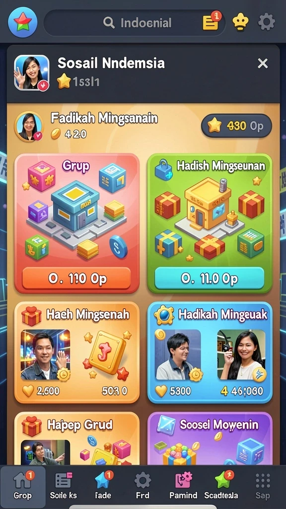 Tampilan antarmuka yang mudah dan menarik.