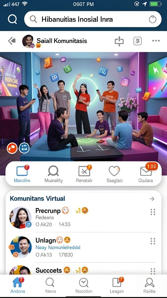 Mode multiplayer yang seru dan kompetitif.