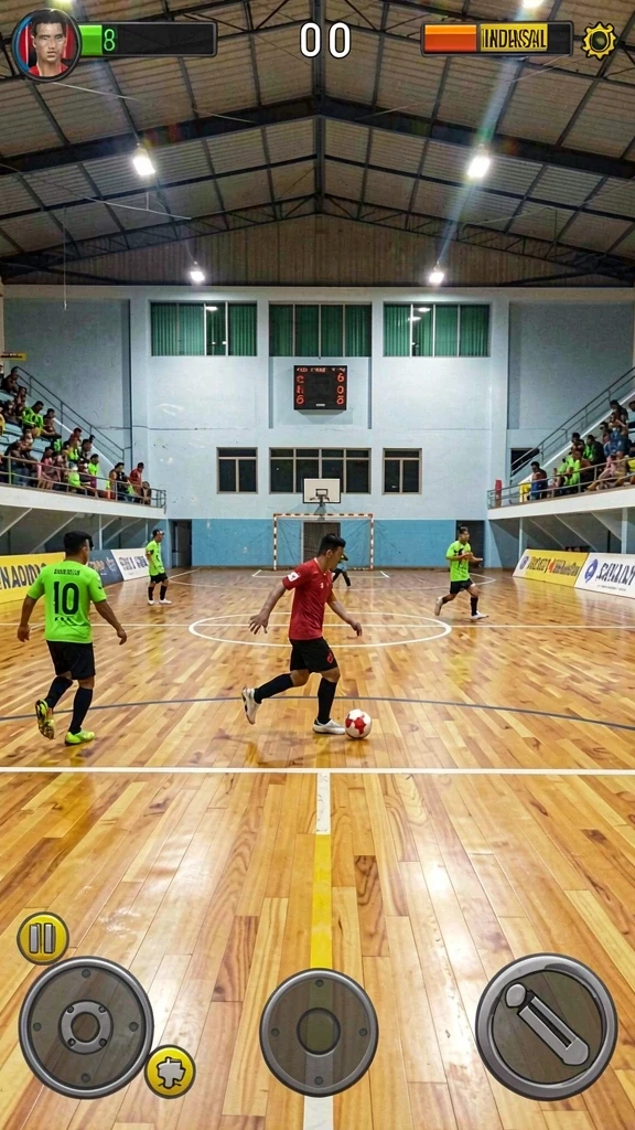 Tampilan menarik dari menu utama 8G8G.