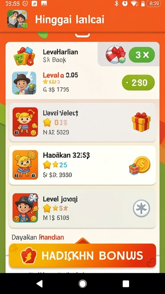 Tampilan antarmuka yang user-friendly dan menarik.