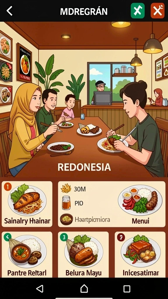 Pengaturan grafis yang dapat disesuaikan sesuai perangkat.