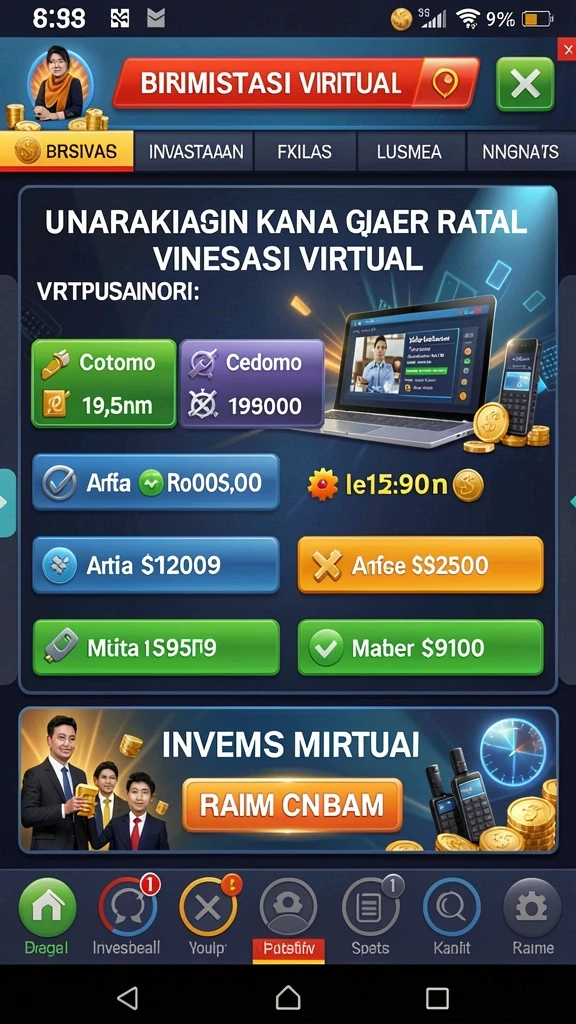 Tampilan antarmuka yang menarik dan mudah dinavigasi.