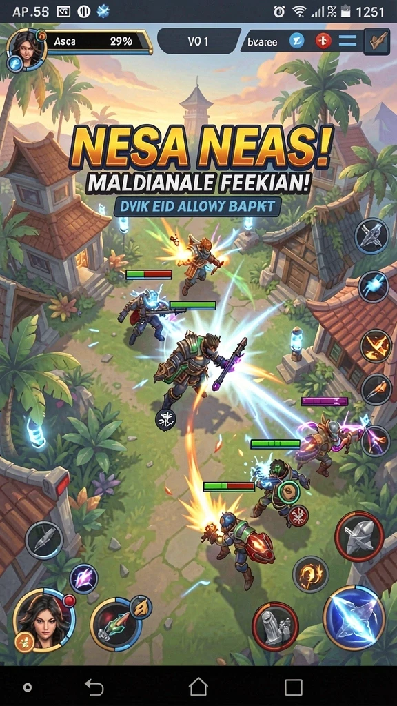 Screenshot menunjukkan grafis berkualitas tinggi dari BOSPLAY77.