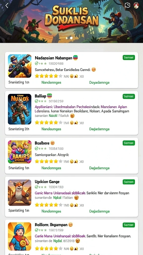 Tampilan awal BUMI303 yang menawan dan interaktif.