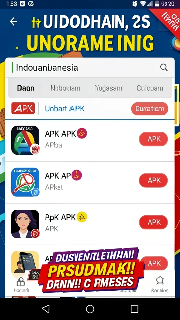 Tampilan awal DEWANAGA77 yang menarik.