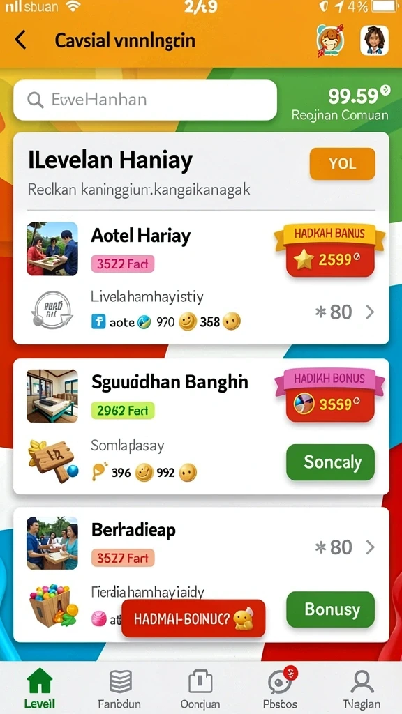 Tampilan antarmuka yang intuitif dan mudah digunakan.