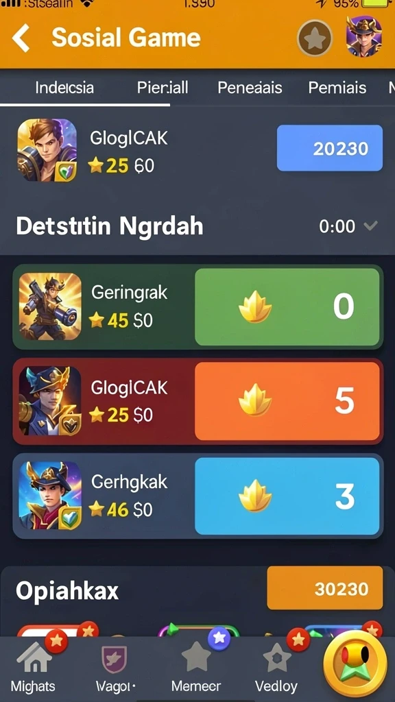 Tampilan antarmuka yang menarik dan mudah digunakan.