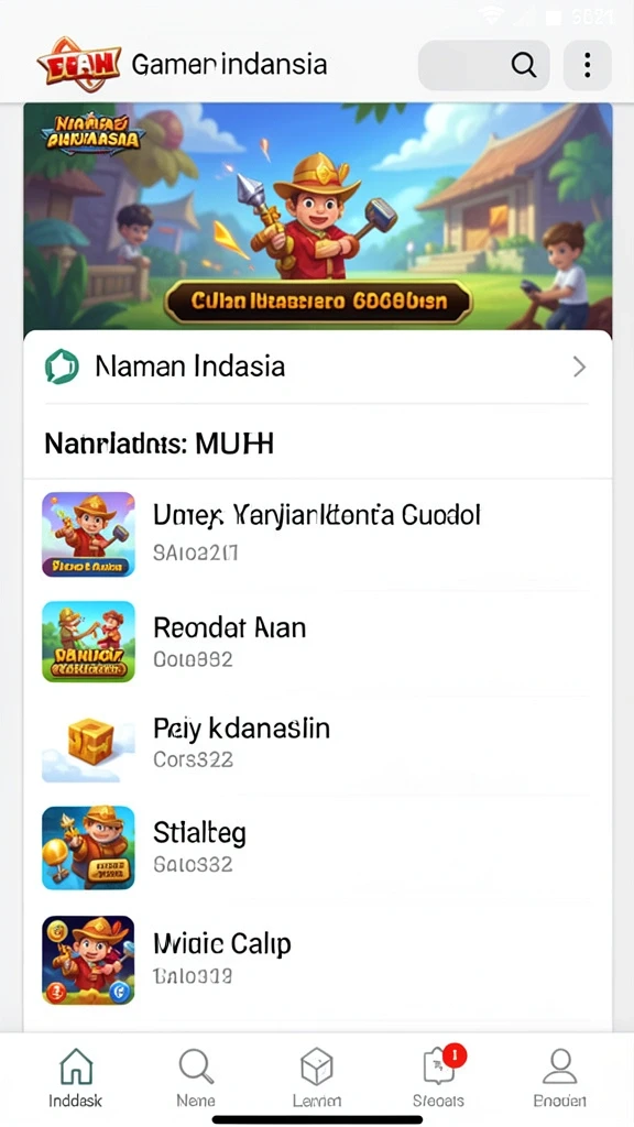 Tampilan antarmuka yang menarik dan intuitif.