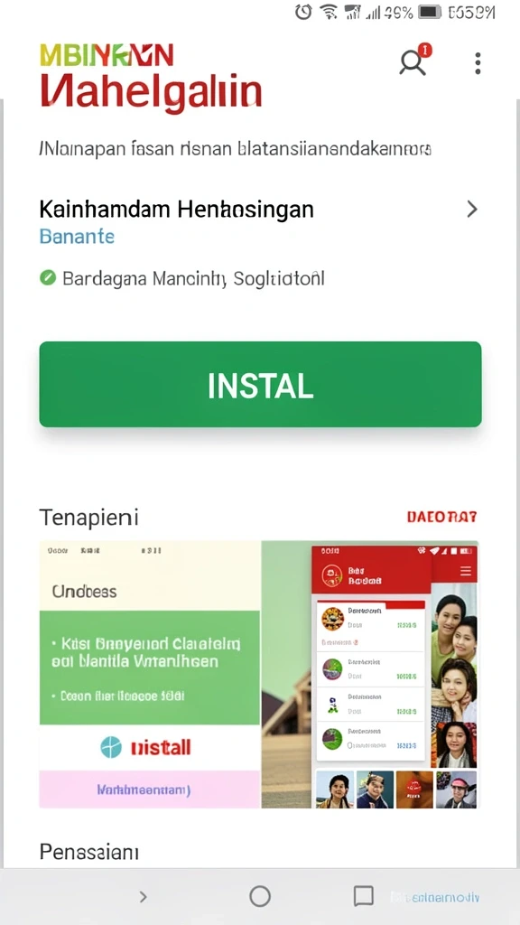 Tampilan antarmuka GARITOTO yang ramah pengguna.