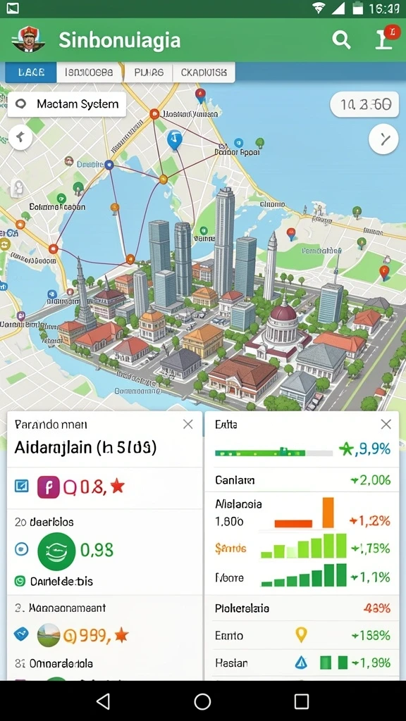 Tangkapan layar menunjukkan tampilan awal yang menarik dari GEBYAR4D.