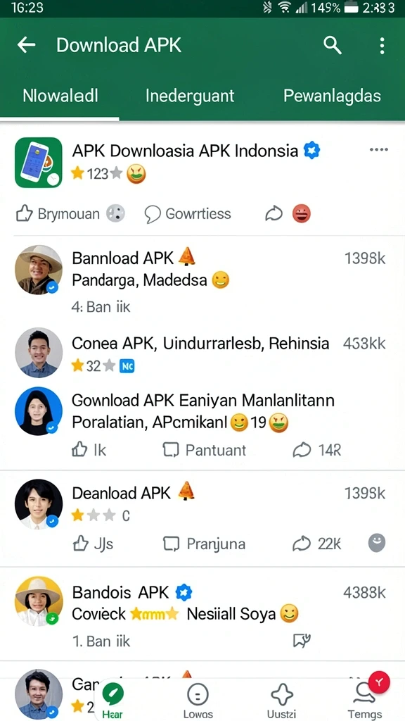 Karakter menarik dengan desain yang unik.