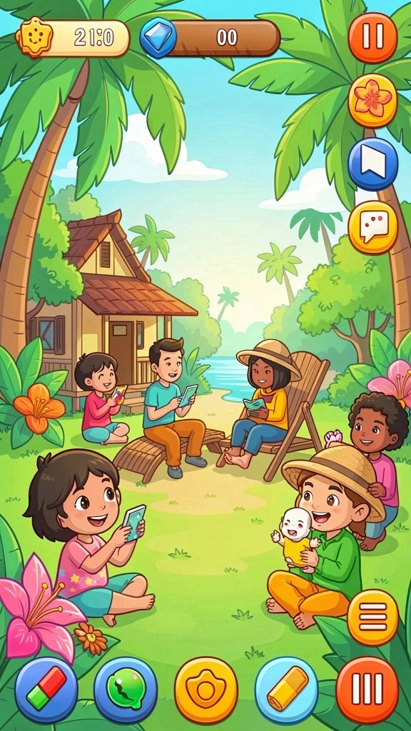 Tampilan antarmuka aplikasi yang user-friendly.