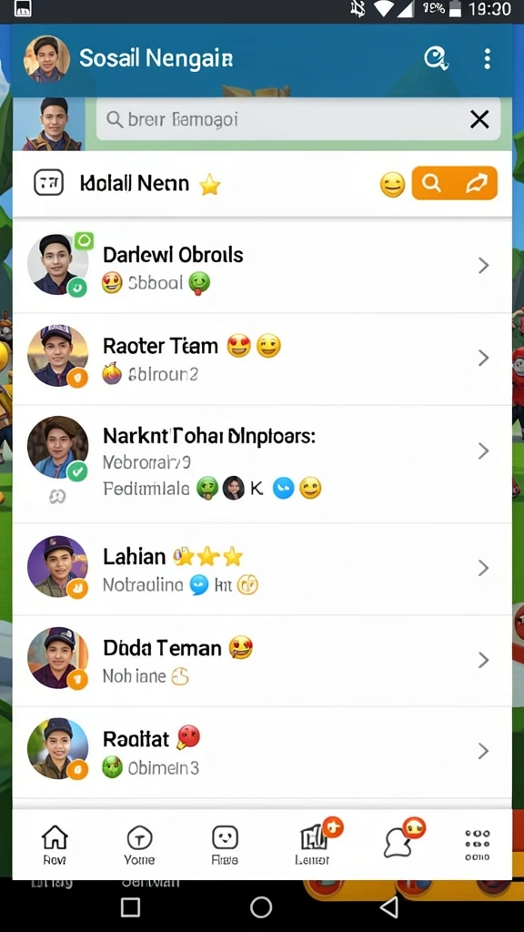 Beragam permainan menarik untuk dipilih.