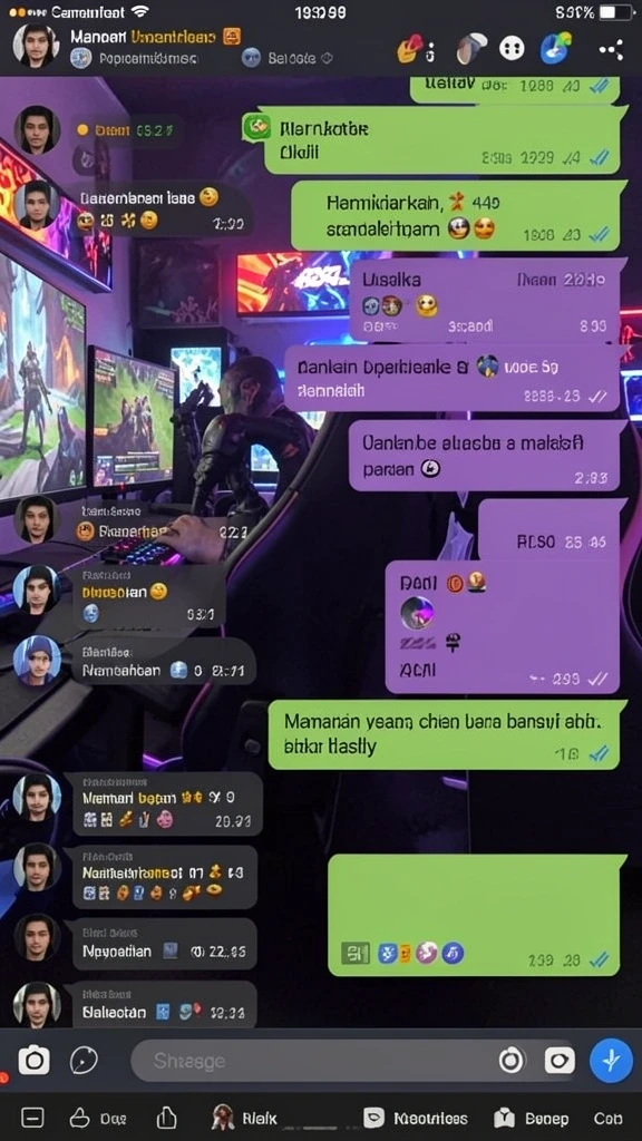 Grafis yang memukau dengan desain karakter unik.