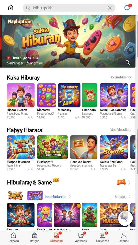 Fitur live draw untuk mengikuti hasil undian secara langsung.