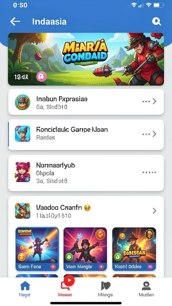 Fitur tantangan harian yang menarik.