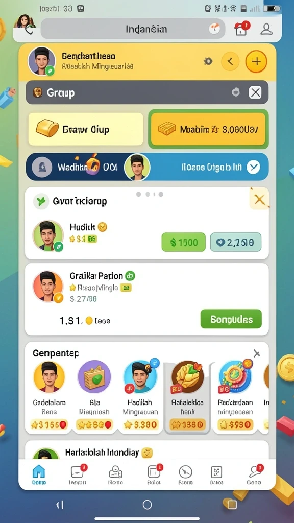 Screenshot menunjukkan karakter yang sedang bertarung melawan musuh.