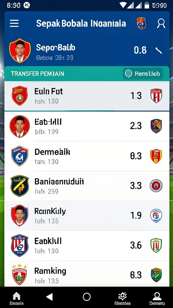 Tampilan antarmuka yang ramah pengguna.