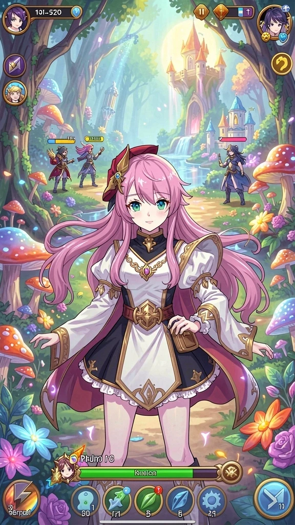Fitur multiplayer yang memungkinkan bermain dengan teman.