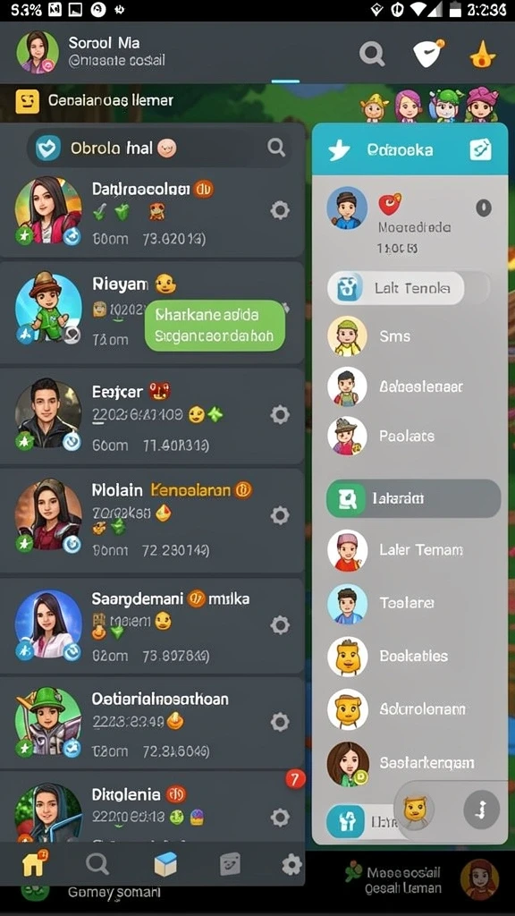 Karakter unik yang dapat dimainkan dalam JURAGAN404.