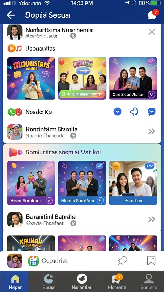 Tampilan misi baru yang menantang untuk diselesaikan.