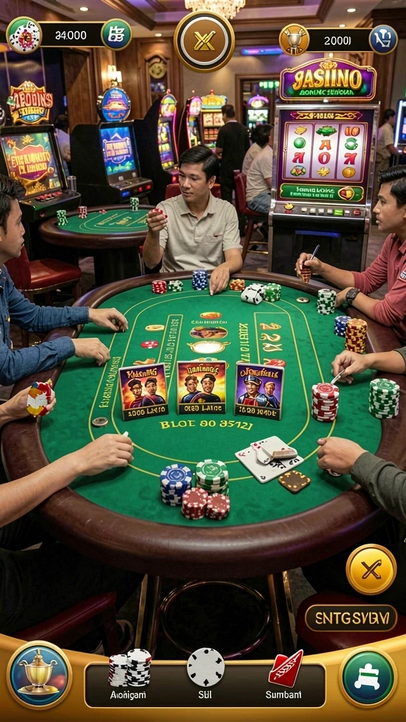 Gambaran fitur reward dengan hadiah menarik bagi pemain.