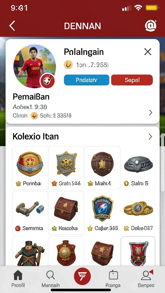 Tampilan antarmuka pengguna yang menarik dan mudah digunakan.