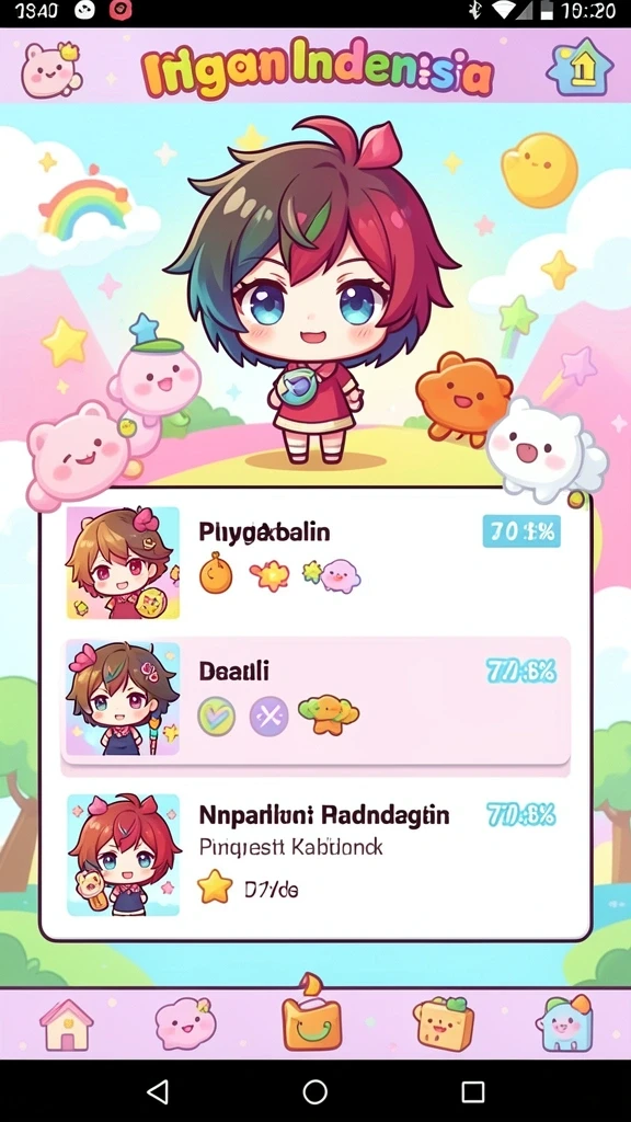 Screenshoot saat bermain di level terbaru MIKATOTO.