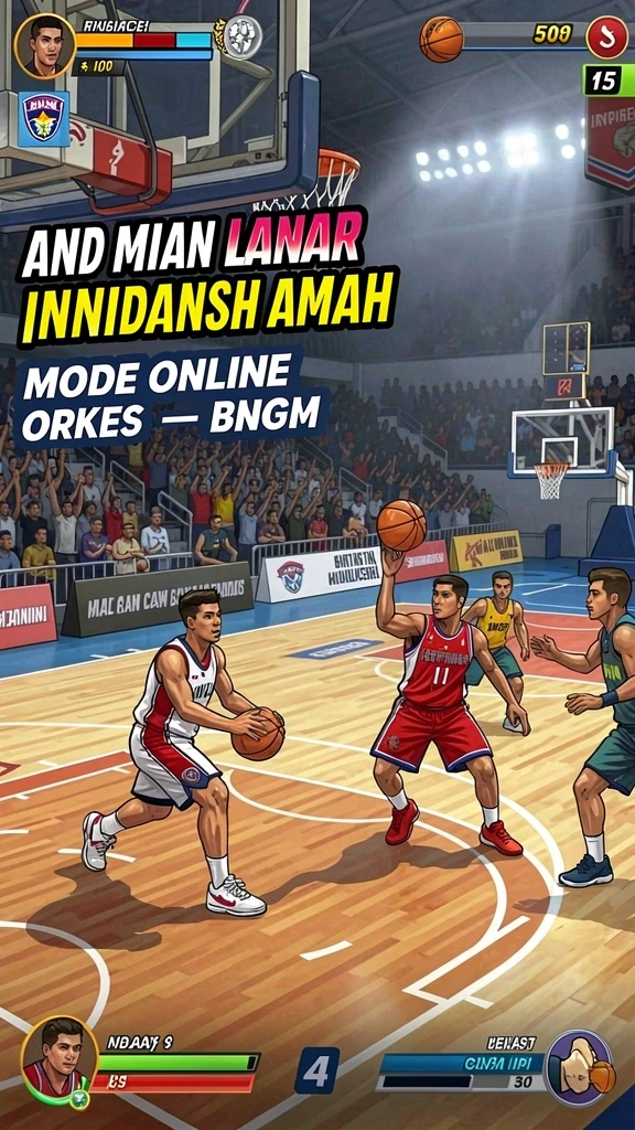 Beragam permainan seru yang dapat dipilih sesuai keinginan.