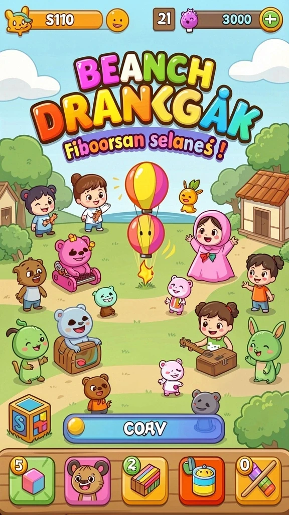 Beragam mode permainan yang menantang untuk semua pemain.