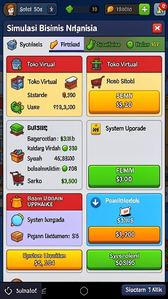Berbagai item eksklusif yang dapat diperoleh dalam game.