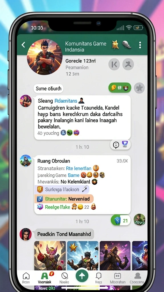 Mode permainan yang penuh tantangan dan keseruan.