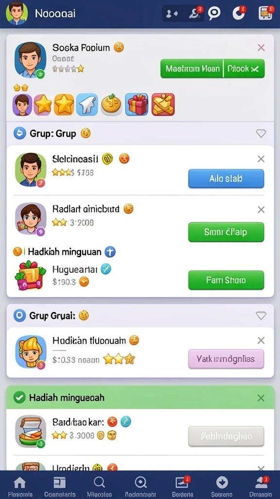 Tampilan antarmuka PIONTOGEL yang modern dan mudah digunakan.