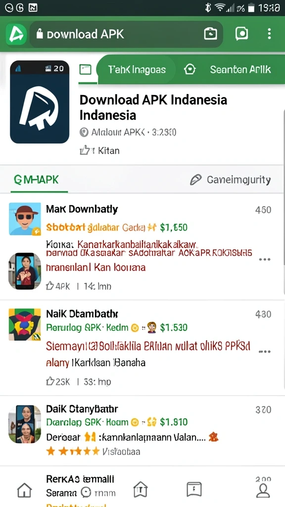 Tampilan antarmuka pengguna yang menarik dan interaktif.
