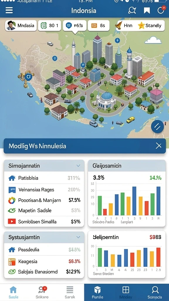 Tampilan antarmuka yang user-friendly dan menarik.
