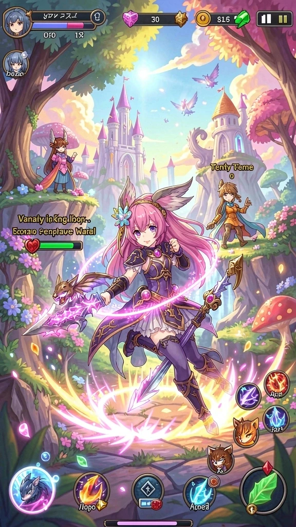 Karakter baru yang menarik di dalam game.