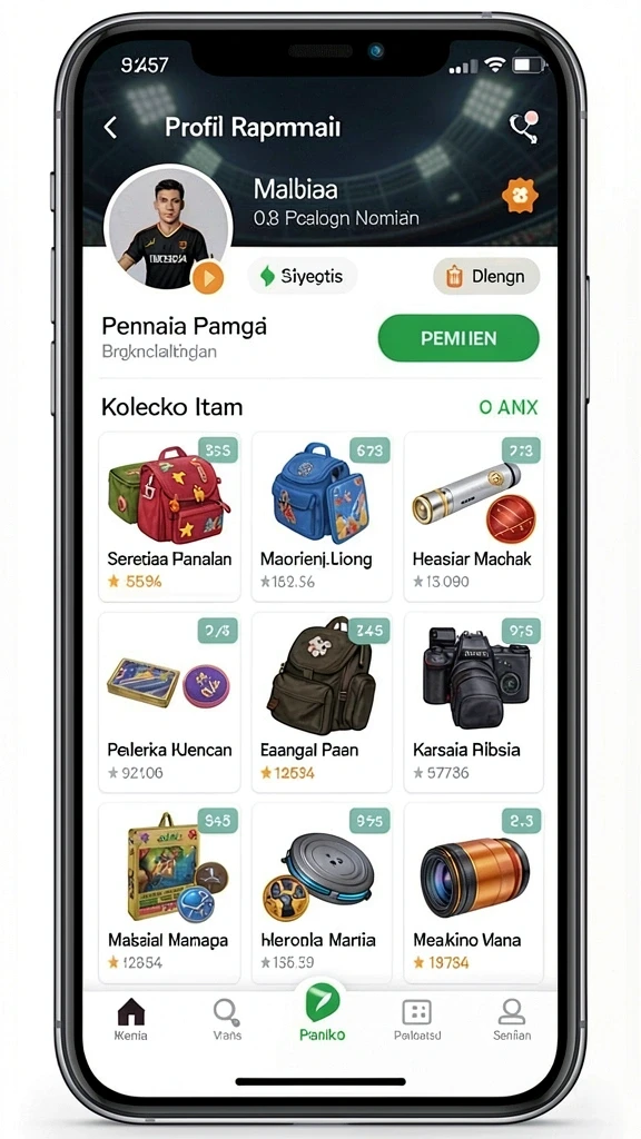Berbagai karakter menarik untuk dipilih.