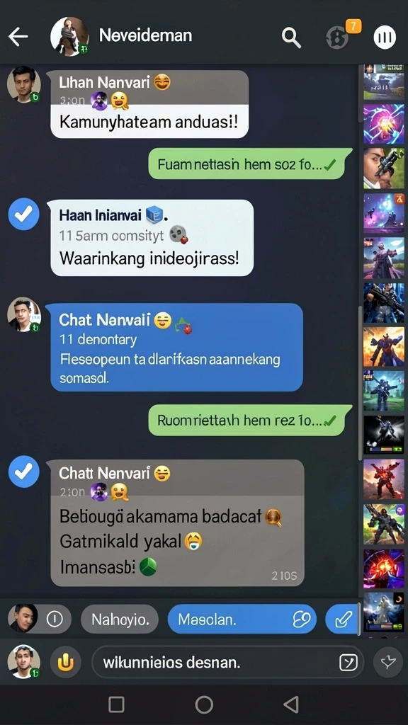 Karakter unik dengan kemampuan khusus.