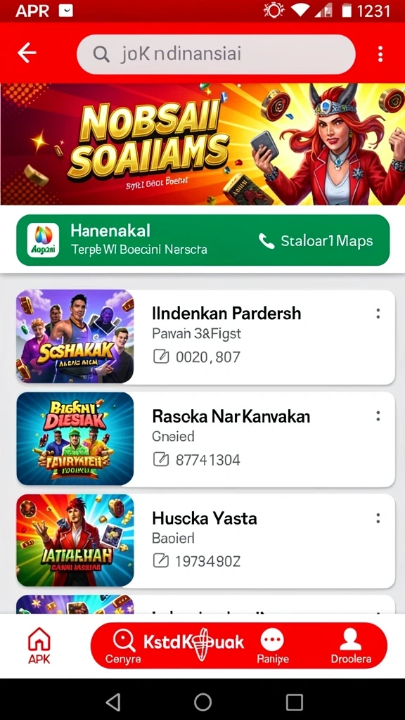 Beragam permainan dengan grafik yang menawan.