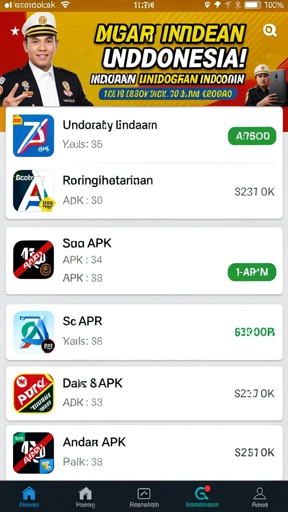 Menampilkan tampilan antarmuka permainan yang menarik.