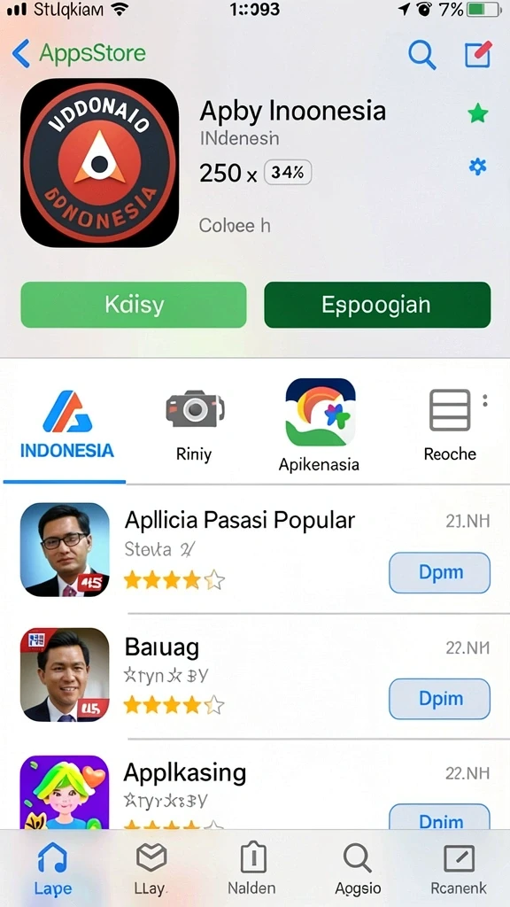 Tampilan antarmuka yang user-friendly dan menarik.