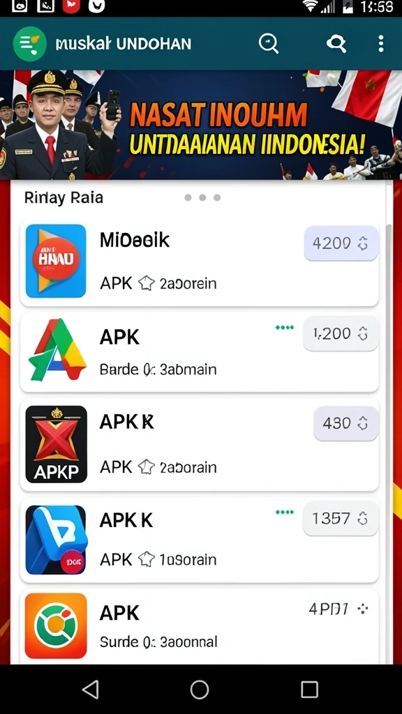 Tampilan antarmuka yang menarik dan mudah digunakan.