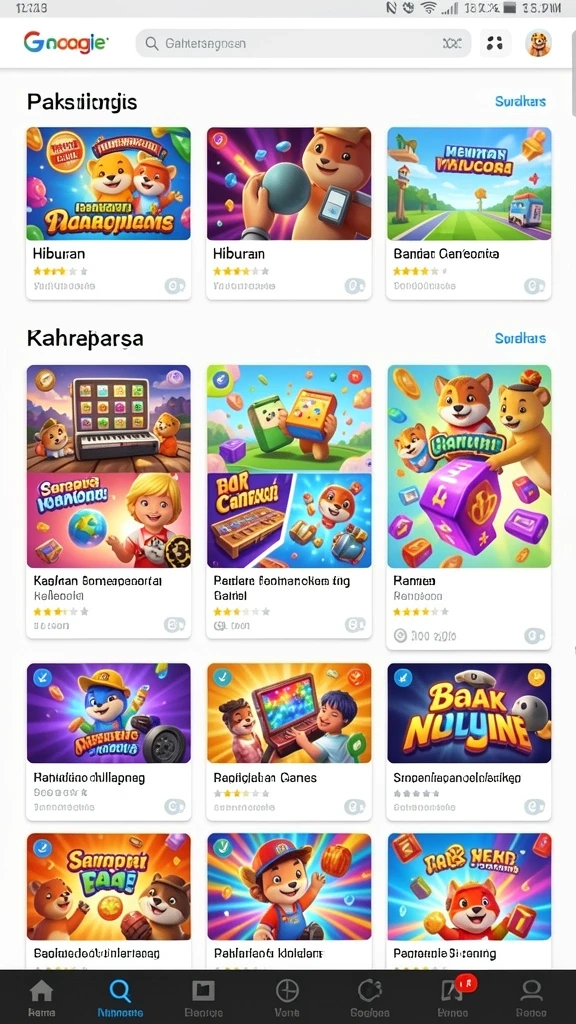 Mode permainan yang menantang dan seru.