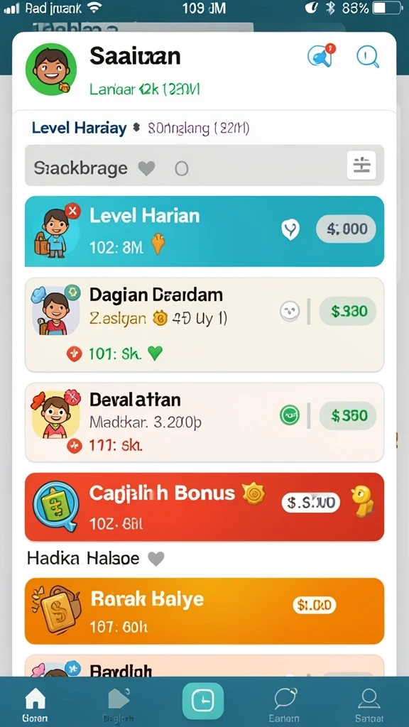 Tampilan antarmuka yang menarik dan mudah digunakan.