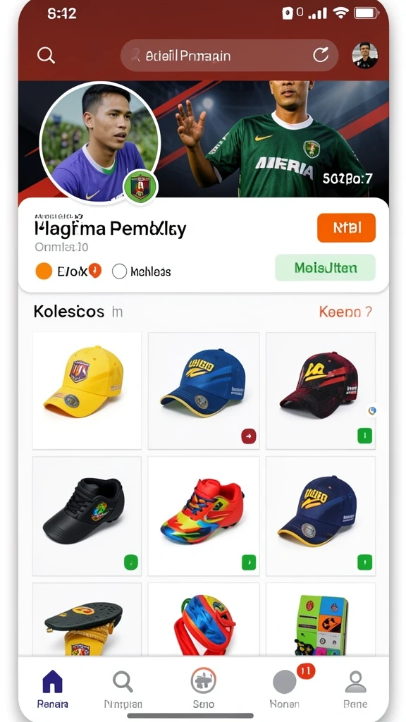 Tampilan awal yang menarik dengan navigasi mudah.
